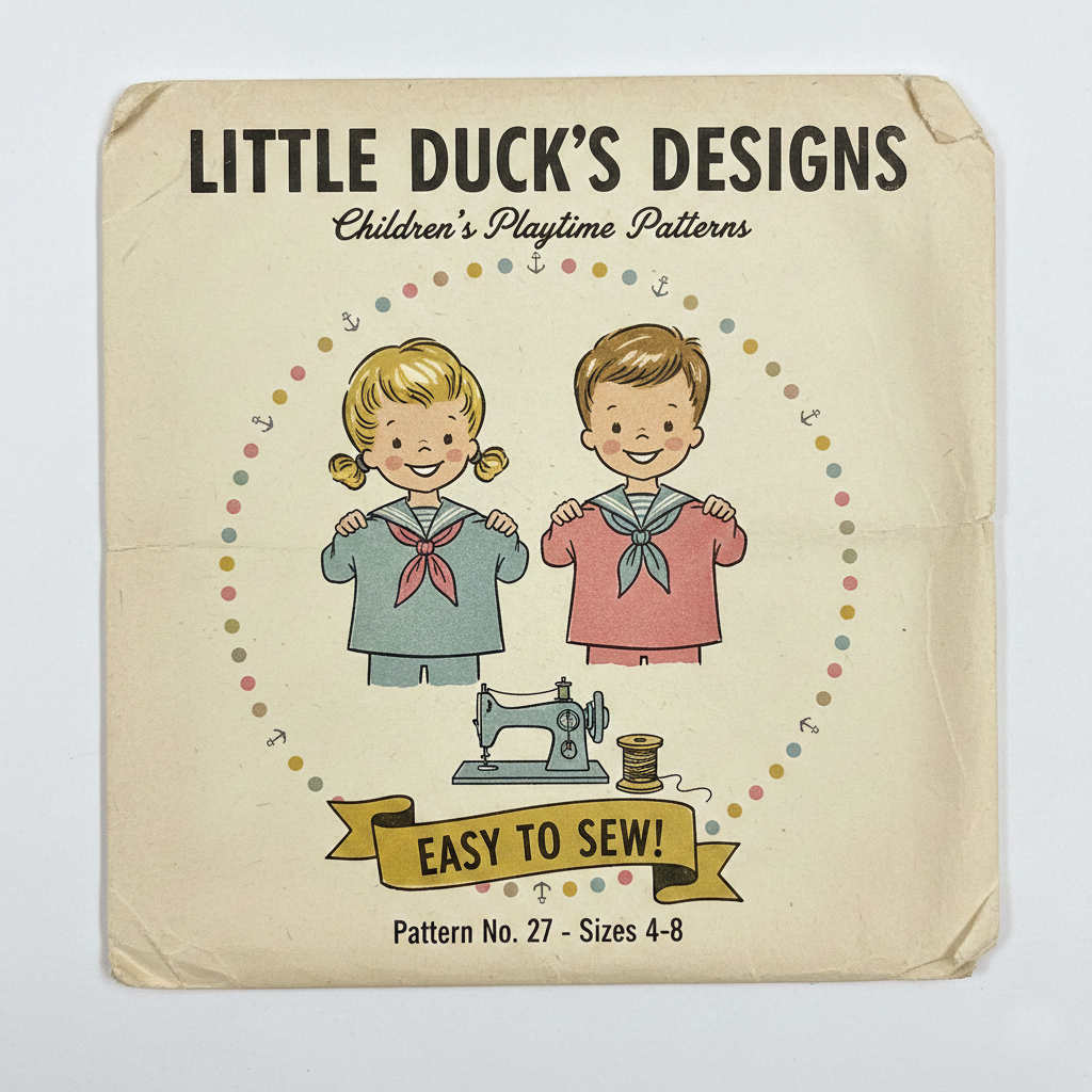 patron vintage enfants