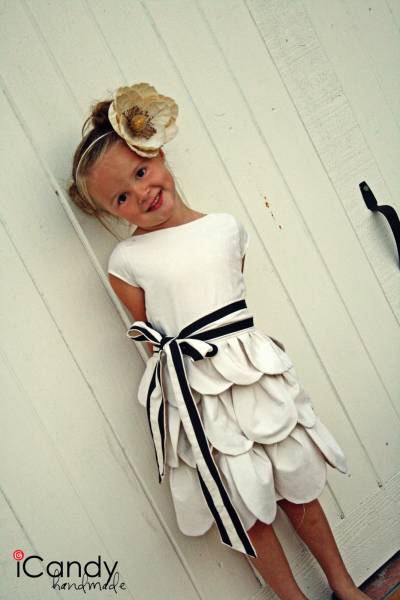 robe petales