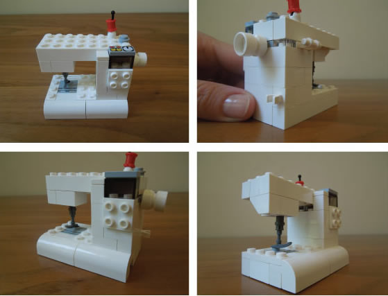 machine coudre lego