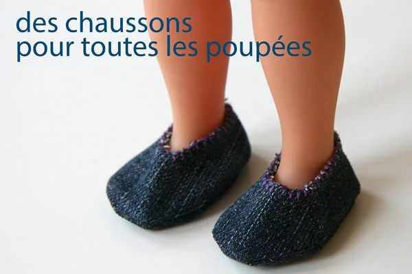 chaussons poupees