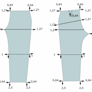 gradation pantalon
