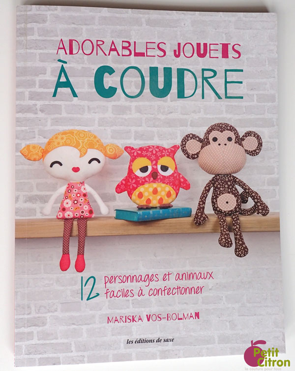 livre adorables jouets coudre 1