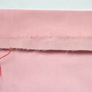 point d'ourlet invisible à la main