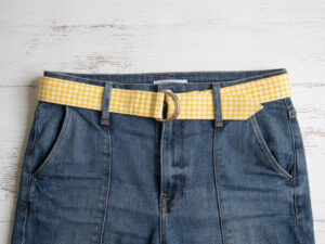 DIY ceinture avec anneaux en D