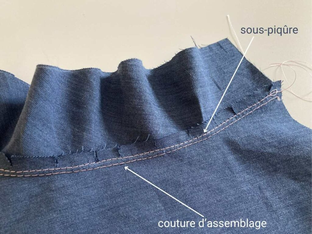sous piqure interieur