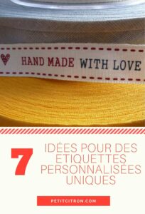9 idées d&rsquo;étiquettes personnalisées
