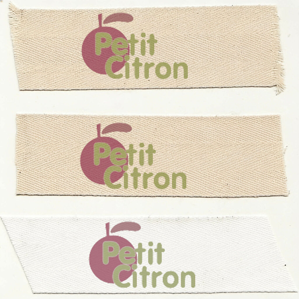 etiquettes twill