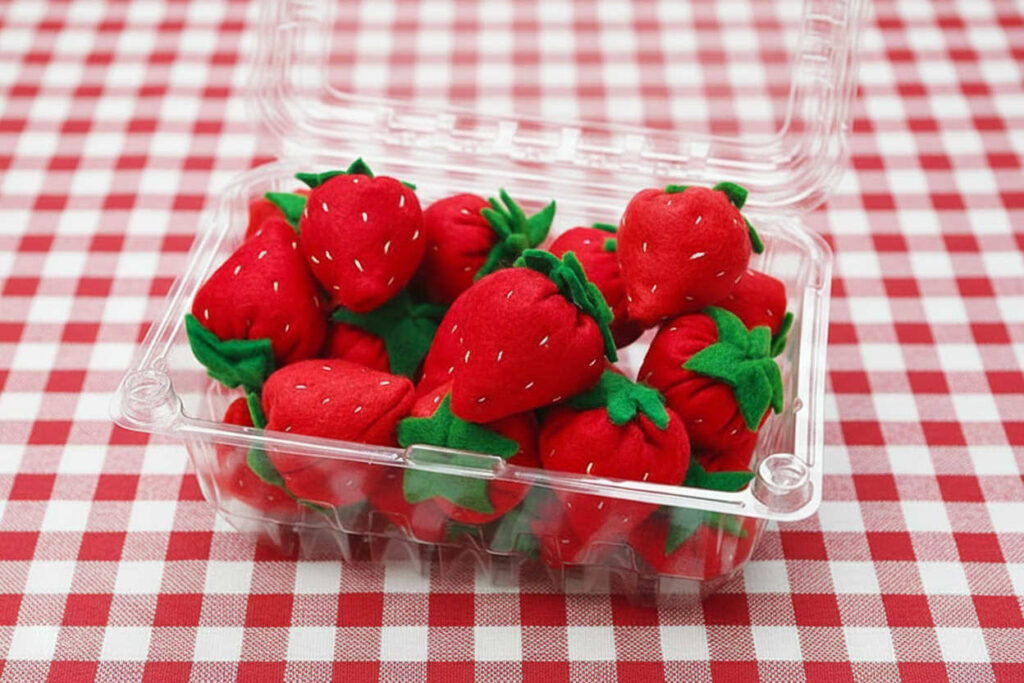 fraises boite