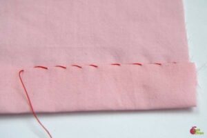 Le point glissé ou point coulé