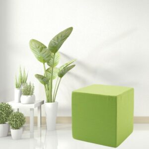 housse pouf carree
