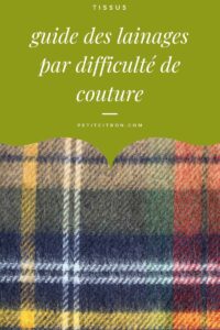 Guide des lainages : du plus facile au plus difficile à coudre (10 tissus en laine analysés)
