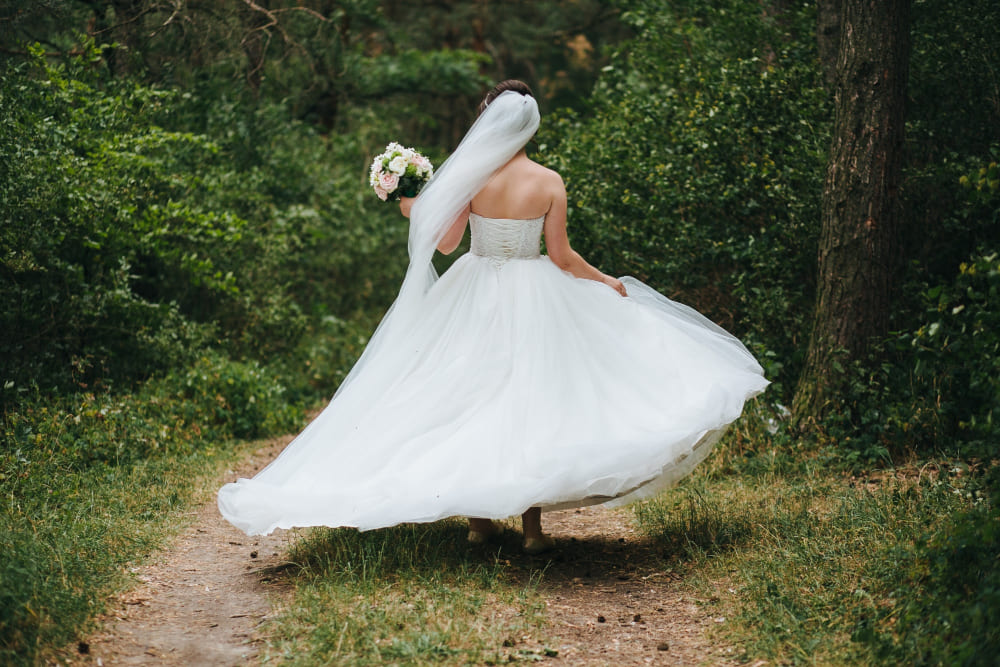 tissus pour coudre robe mariée