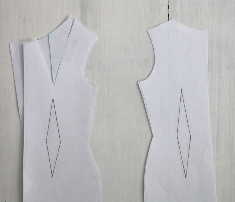 robe plissee encolure pli devant petitcitron 1
