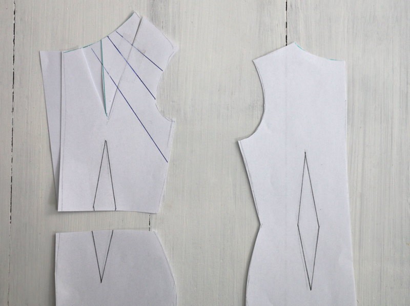 robe plissee encolure traces plis petitcitron