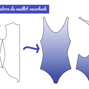 maillot racerback petitcitron