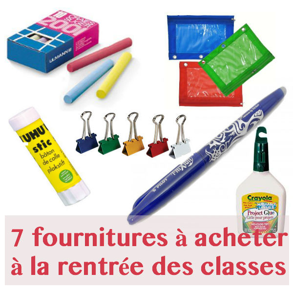 fournitures scolaires utiles pour la couture