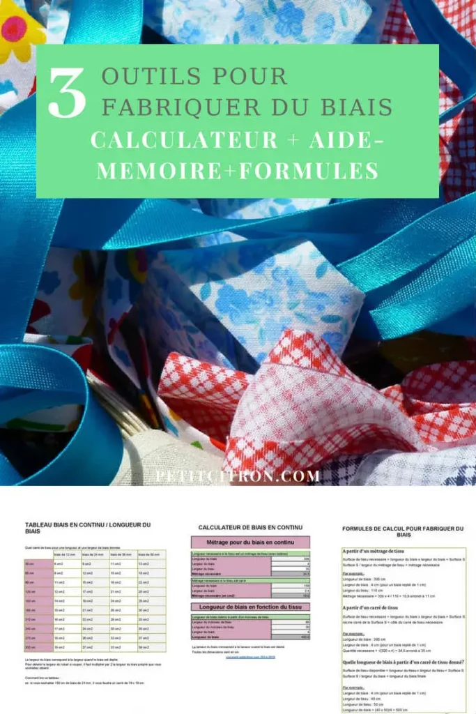 Calculateur biais outil deux aide-memoire