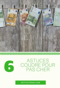 Astuces pour coudre pour pas cher