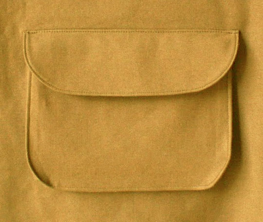 poche soufflet ronde
