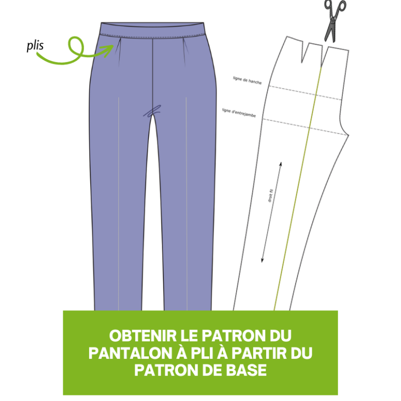 pantalon pli