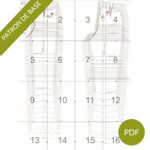 Patrons de base - pantalon enfant - tailles 3 - 14 ans