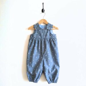 Patron de Salopette bébé bouffante Sabelle - 3-36 mois
