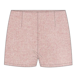 patron short taille haute Stani