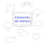 Grille de broderie: éléments de météo