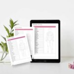 Fiche pour noter ses mensurations
