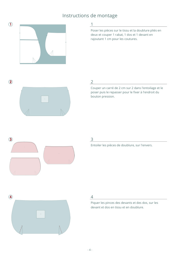 Patron pochette ellipse – Image 4