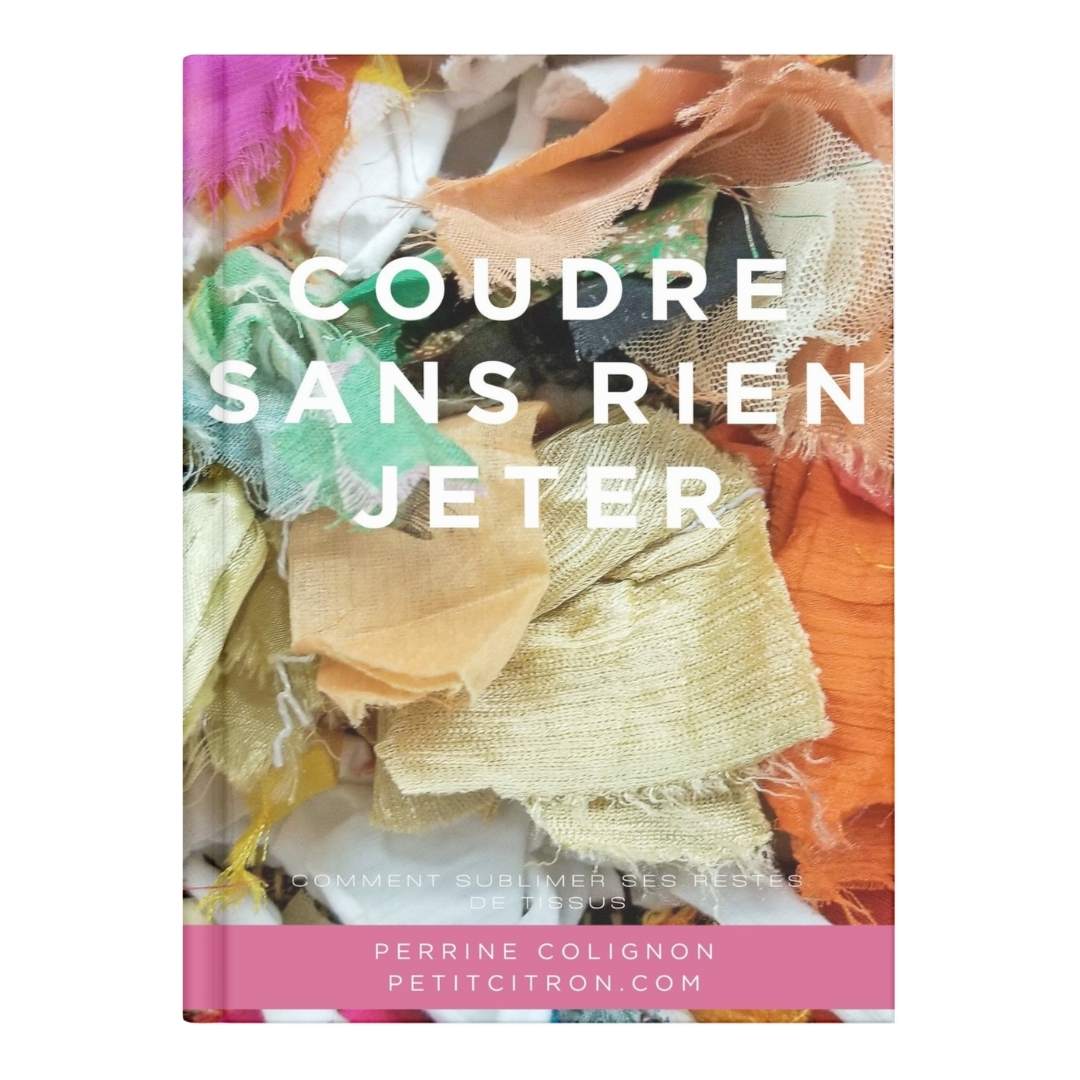 Couverture : Ebook « Que faire avec des chutes de tissus ? »