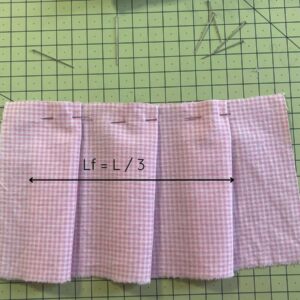 plis sans chevauchement ni espace