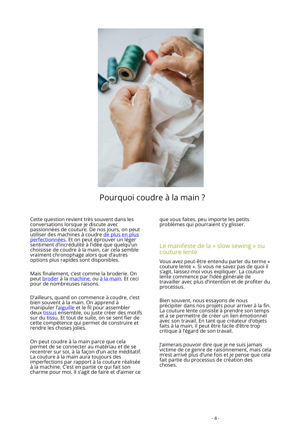 Ebook "Coudre à la main" – Image 4