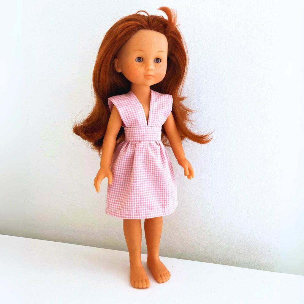 robe poupee larges bretelles