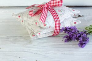 Coussin de relaxation à la lavande
