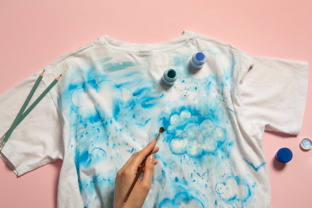 t shirt nuages