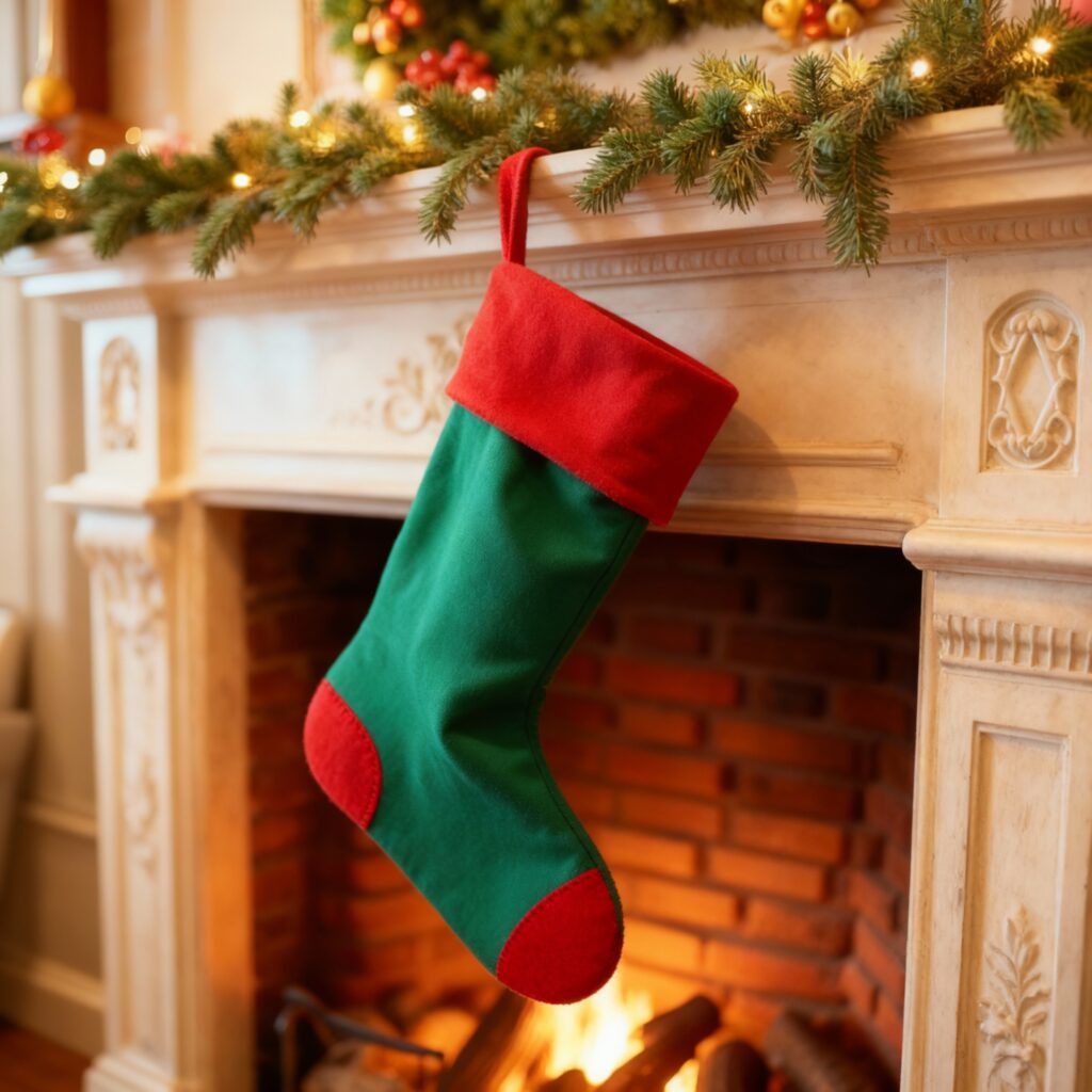 patron chaussette de Noël