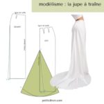 jupe à traine