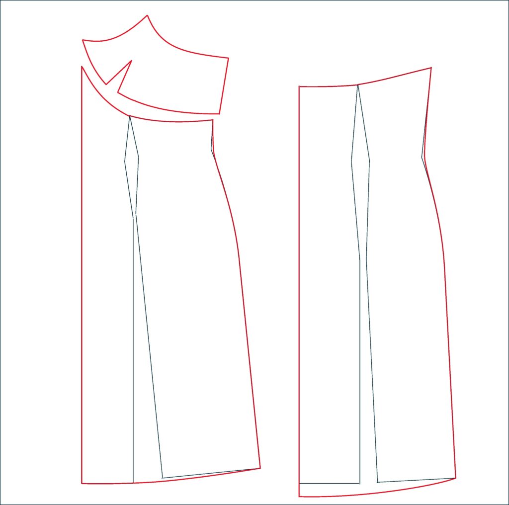 modélisme-slip-dress-empiècement-5 modelisme slip dress empiecement 5