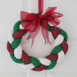 couronne noel tressee