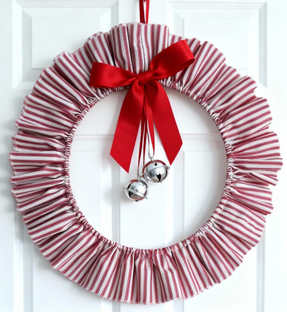 couronne noel volant