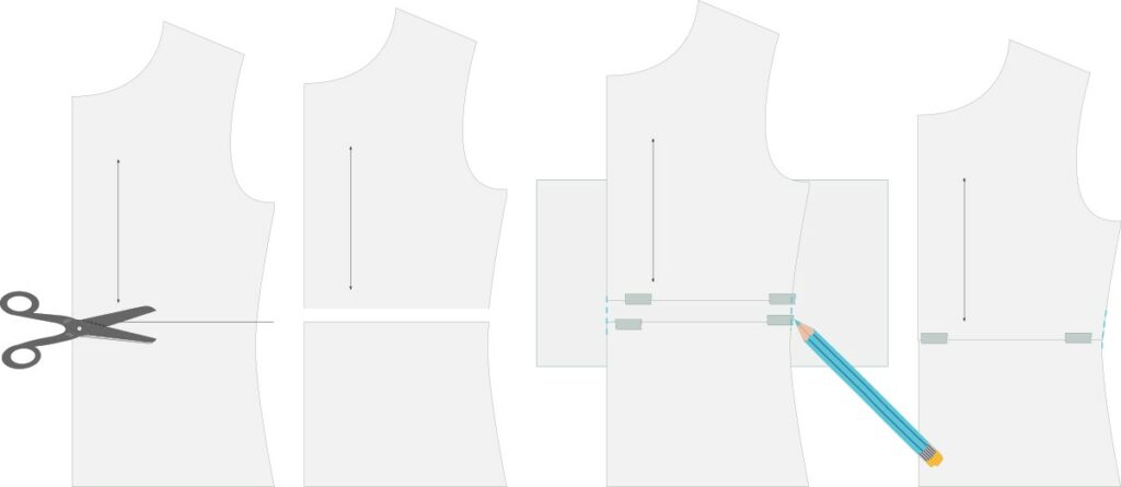 rallonger ou raccouric patron