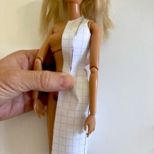 Patrons de Base Barbie MTM (Corsage, Jupe, Robe)