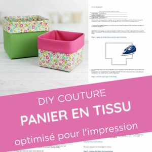 panier tissu
