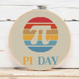 présentation toile point de croix Le grand air