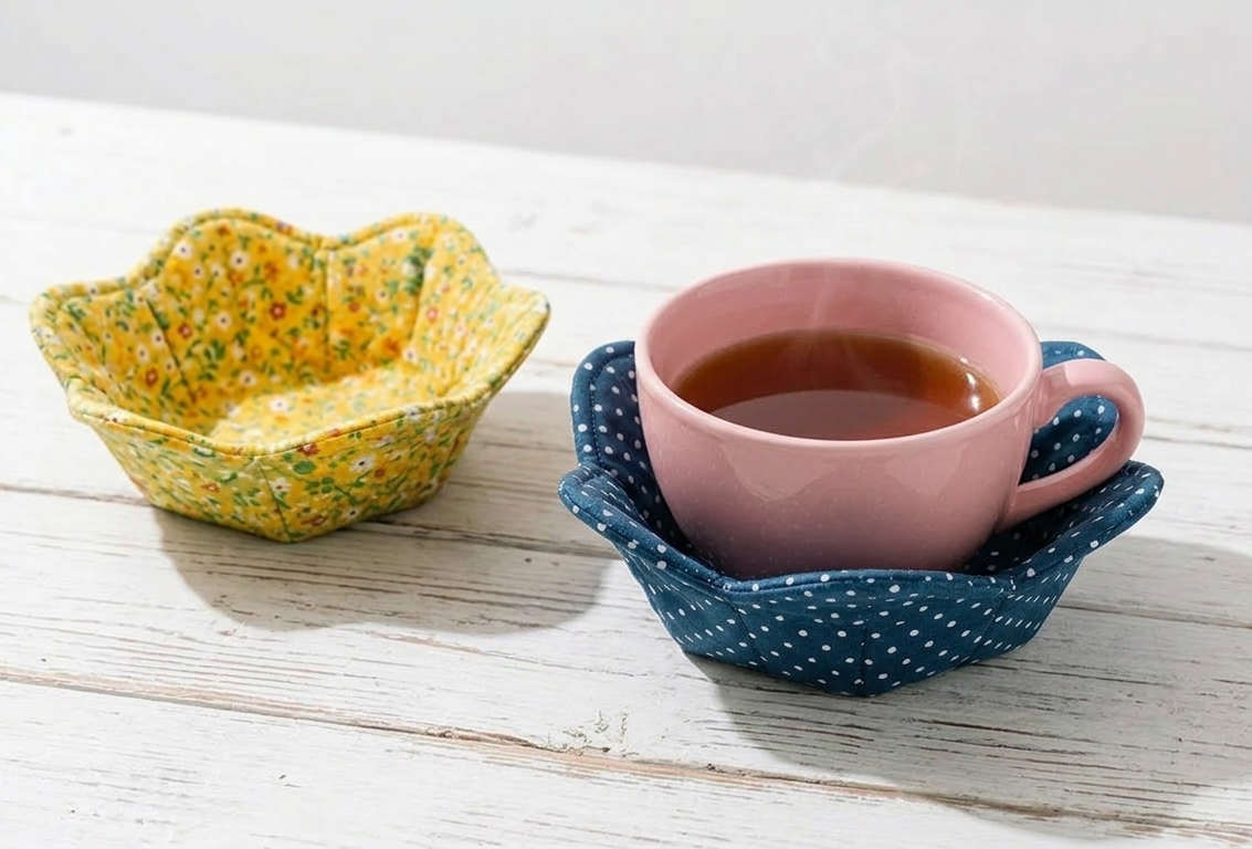 DIY : Chauffe-bol / corbeille fleur en 3 tailles