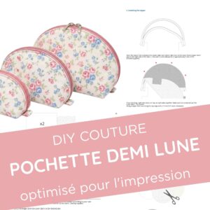 pochette demi-lune