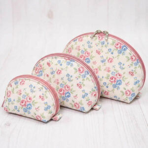 DIY pochette zippée demi-lune