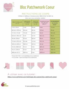tableau coeur bloc