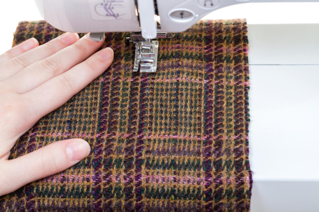 machine tweed
